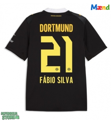 Borussia Dortmund Fabio Silva #21 Replika Udebanetrøje 2026-27 Kortærmet